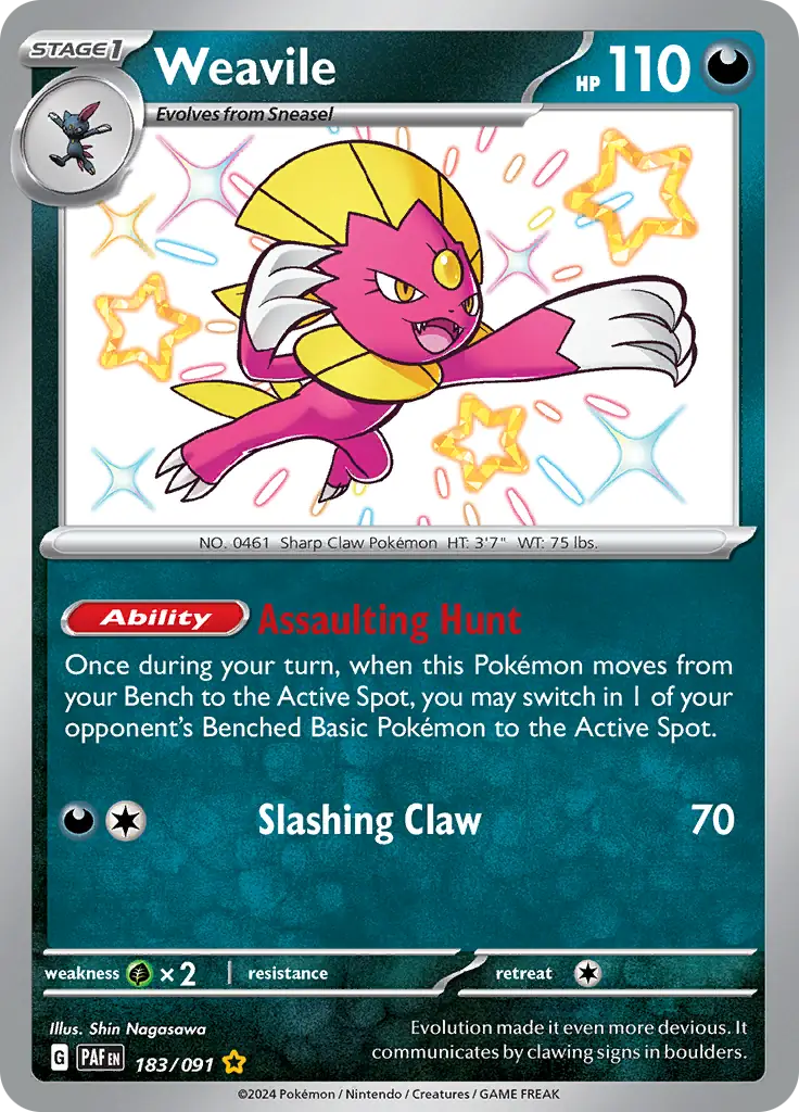 183 - Weavile - PAF