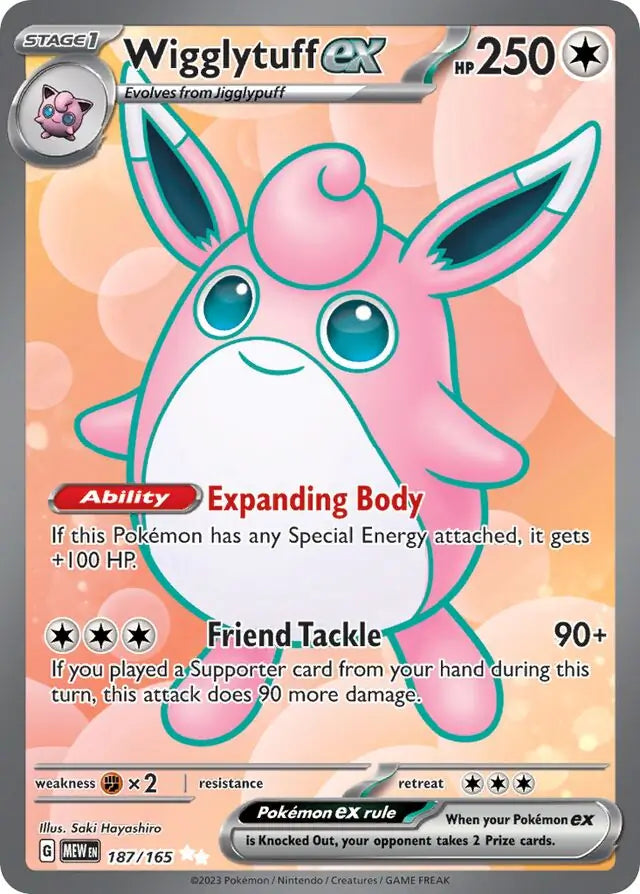 187 - Wigglytuff EX - MEW