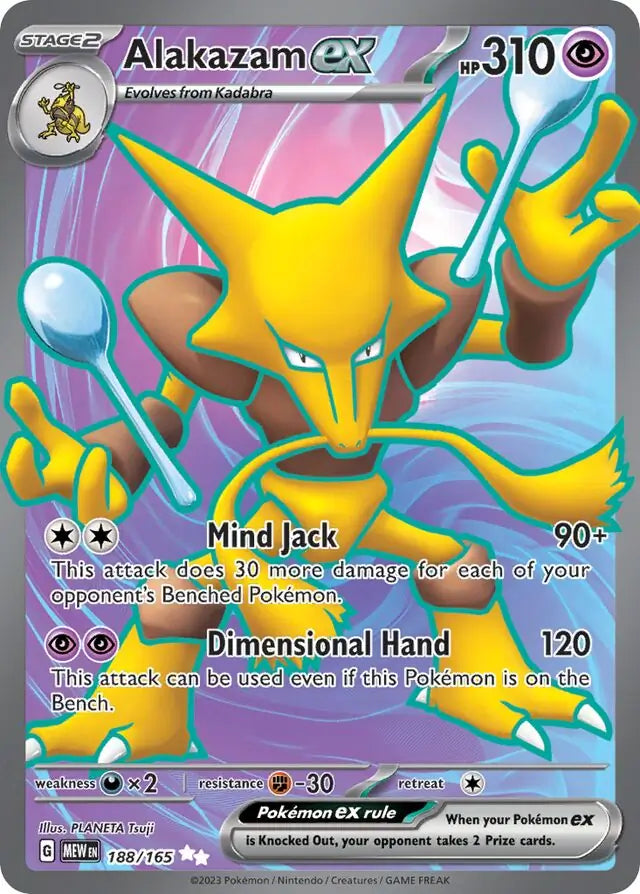 188 - Alakazam EX - MEW