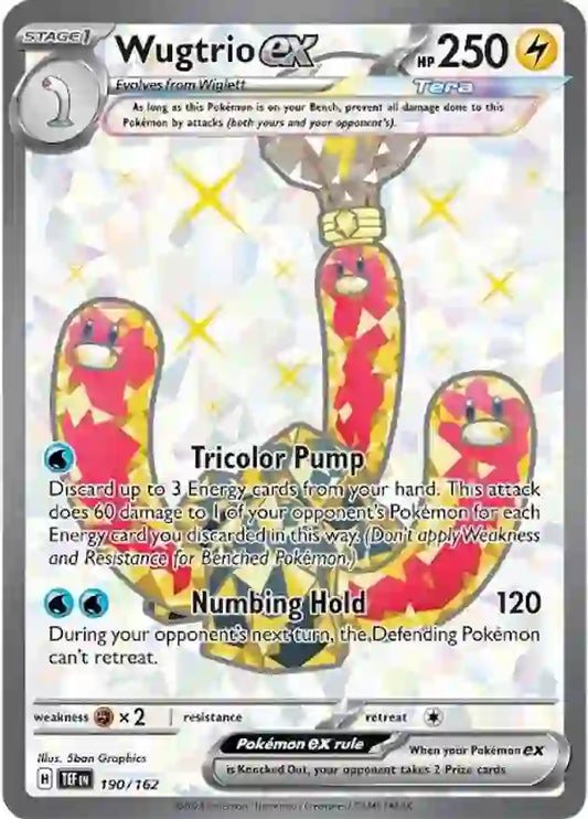 190 - Wugtrio EX - TEF