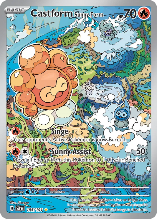 195 - Castform Sunny Form - SSP