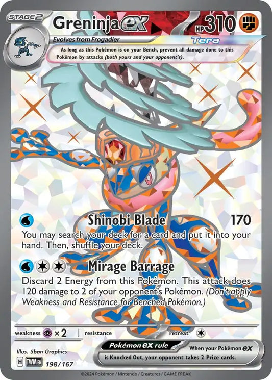 198 - Greninja EX - TWM