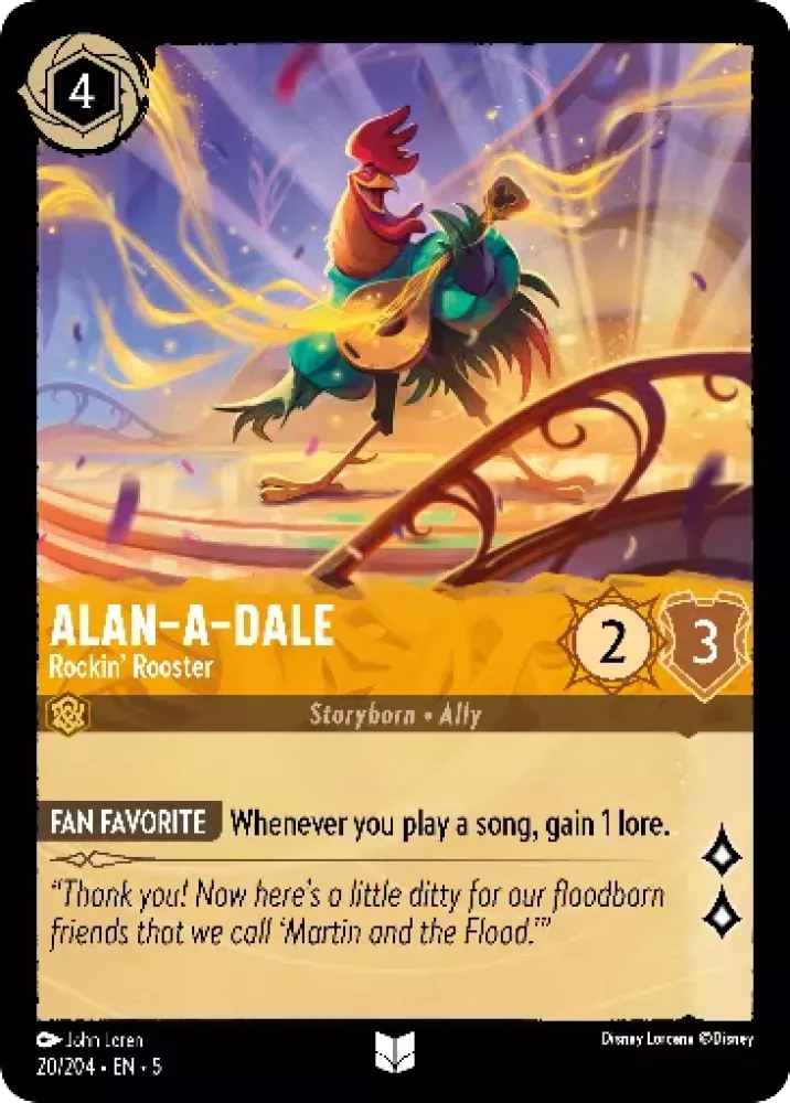 020 - Alan-a-Dale - Rockin' Rooster - Shimmering Skies