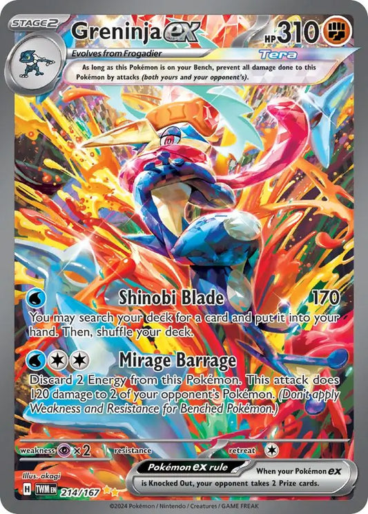 214 - Greninja EX - TWM