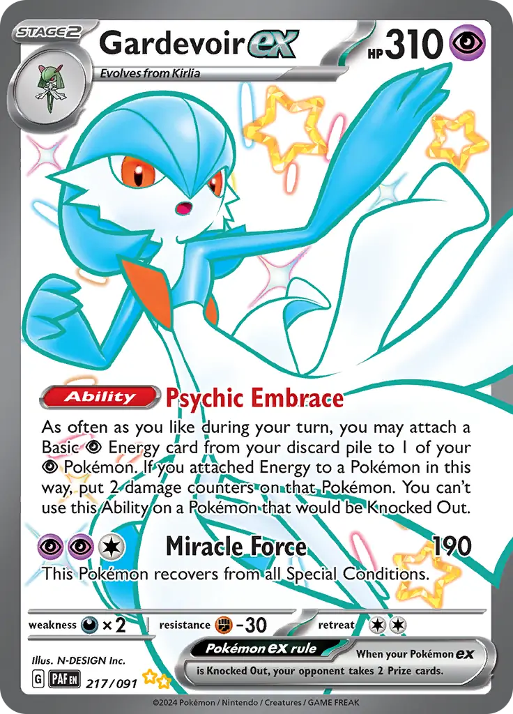 217 - Gardevoir EX - PAF