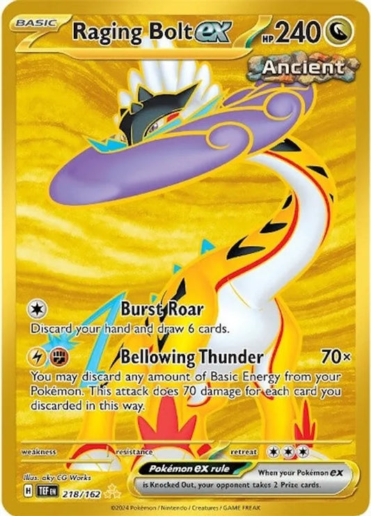 218 -  Raging Bolt EX - TEF