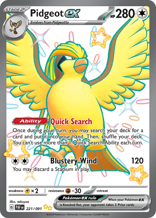 221 - Pidgeot EX - PAF