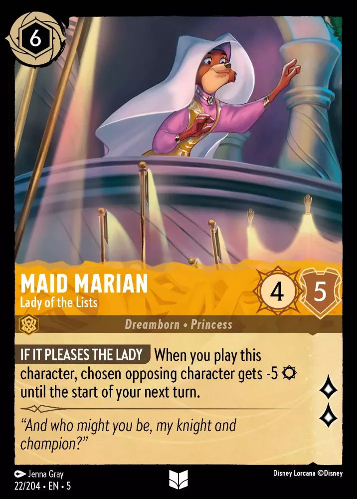 022 - Maid Marian - Lady of the Lists - Shimmering Skies