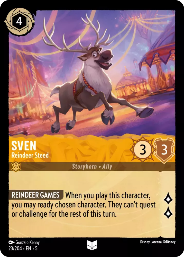 023 - Sven - Reindeer Steed - Shimmering Skies