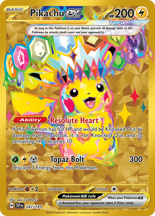 247 - Pikachu EX - SSP