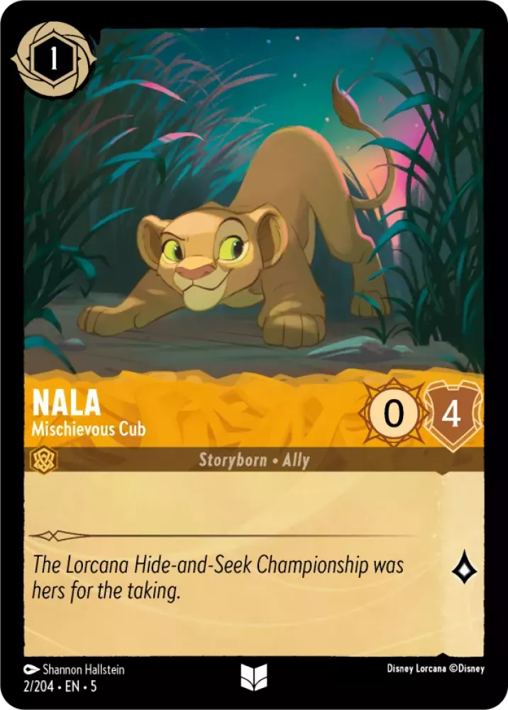 002 - Nala - Mischievous Cub - Shimmering Skies