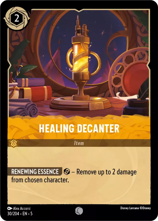 030 - Healing Decanter - Shimmering Skies