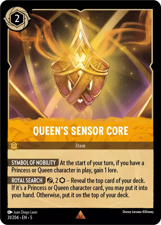 031 -  Queen's Sensor Core - Shimmering Skies