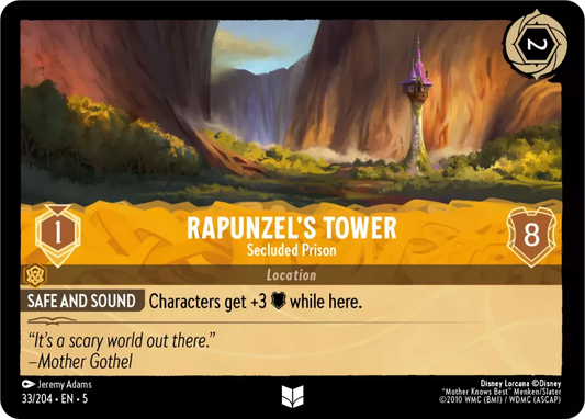 033 -  Rapunzel's Tower - Secluded Prison - Shimmering Skies