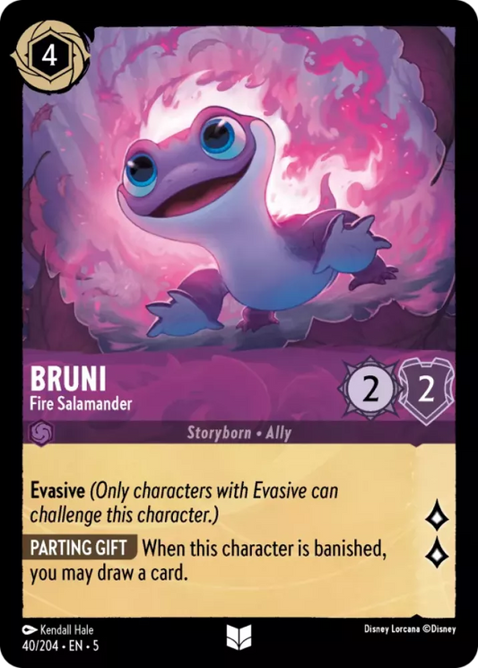 040 -  Bruni - Fire Salamander - Shimmering Skies