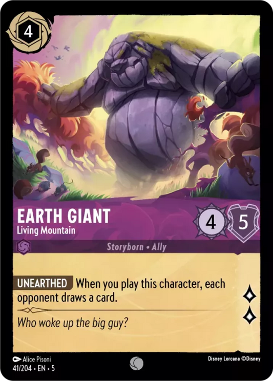 041 -  Earth Giant - Living Mountain - Shimmering Skies