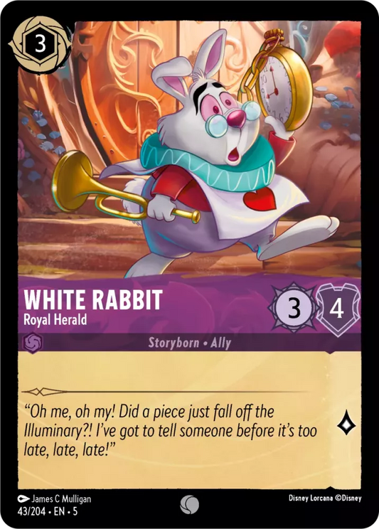 043 - White Rabbit - Royal Herald - Shimmering Skies