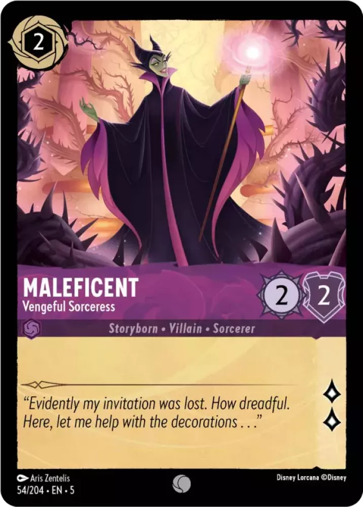 054 - Maleficent - Vengeful Sorceress - Shimmering Skies
