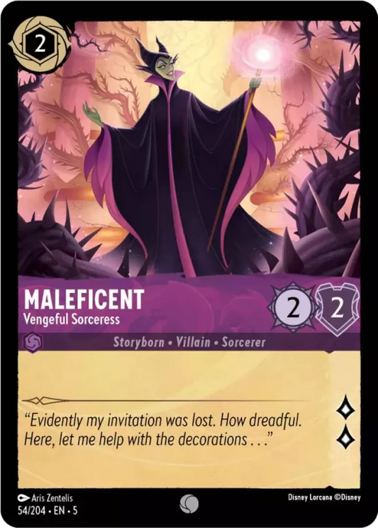 054 - Maleficent - Vengeful Sorceress - Shimmering Skies