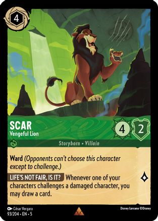 093 - Scar - Vengeful Lion - Shimmering Skies