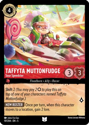 117 - Taffyta Muttonfudge - Sour Speedster - Shimmering Skies