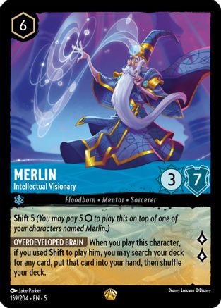 159 - Merlin - Intellectual Visionary - Shimmering Skies