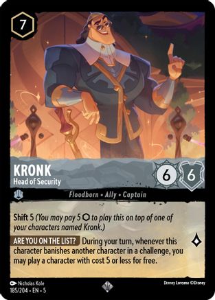 185 - Kronk - Head of Security - Shimmering Skies