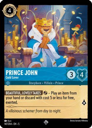 147 - Prince John - Gold Lover - Shimmering Skies