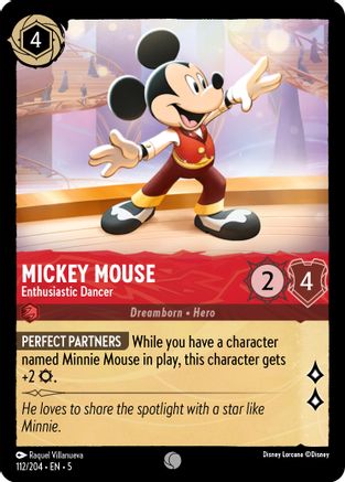 112 - Mickey Mouse - Enthusiastic Dancer - Shimmering Skies