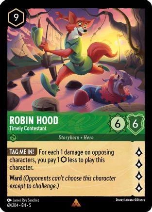 069 - Robin Hood - Timely Contestant - Shimmering Skies