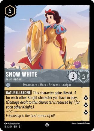 183 -  Snow White - Fair-Hearted - Shimmering Skies