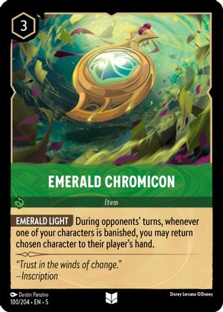 100 - Emerald Chromicon - Shimmering Skies