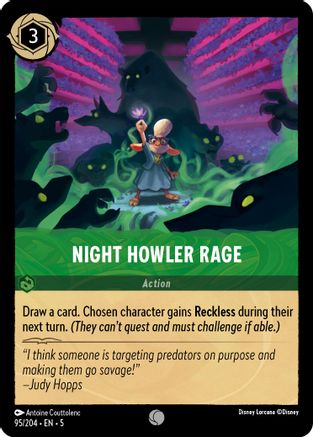 095 - Night Howler Rage - Shimmering Skies