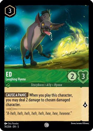 074 - Ed - Laughing Hyena - Shimmering Skies