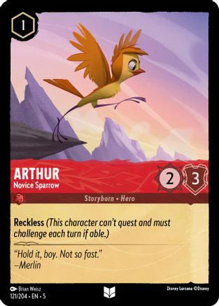 121 - Arthur - Novice Sparrow - Shimmering Skies