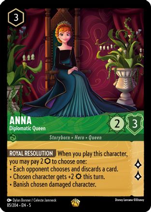 085 - Anna - Diplomatic Queen - Shimmering Skies