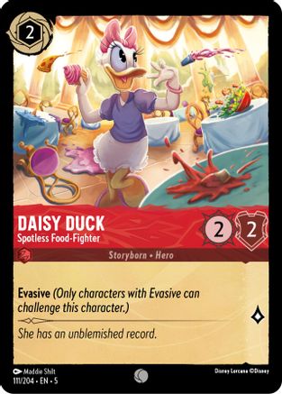 111 - Daisy Duck - Spotless Food-Fighter - Shimmering Skies