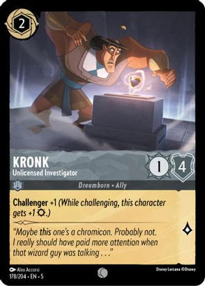 178 - Kronk - Unlicensed Investigator - Shimmering Skies