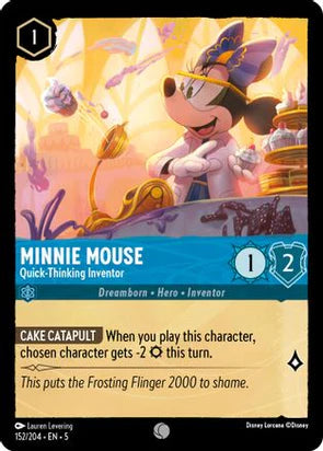 152 -  Minnie Mouse - Quick-Thinking Inventor - Shimmering Skies