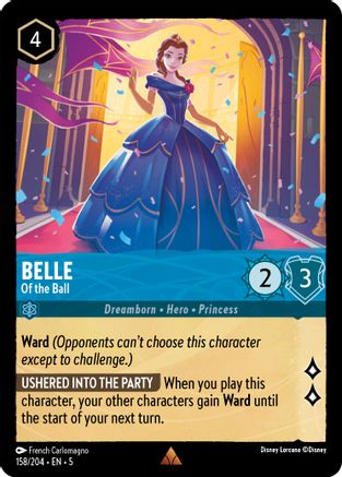 158 -  Belle - Of the Ball - Shimmering Skies