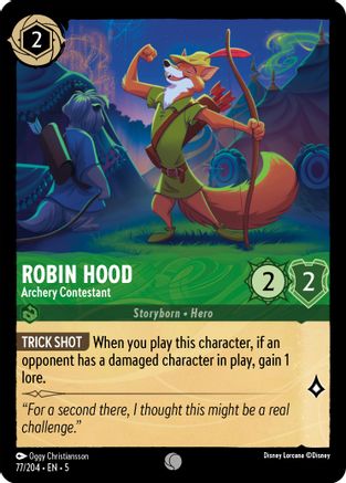 077 - Robin Hood - Archery Contestant - Shimmering Skies