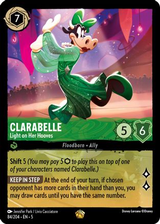 084 -  Clarabelle - Light on Her Hooves - Shimmering Skies