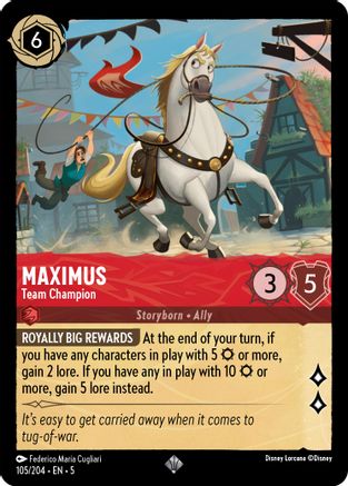 105 - Maximus - Team Champion - Shimmering Skies