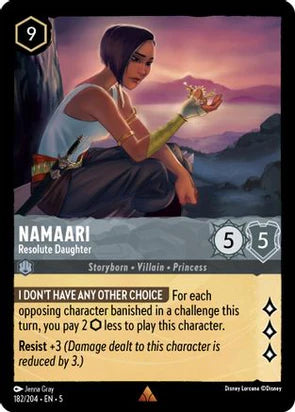 182 -  Namaari - Resolute Daughter - Shimmering Skies