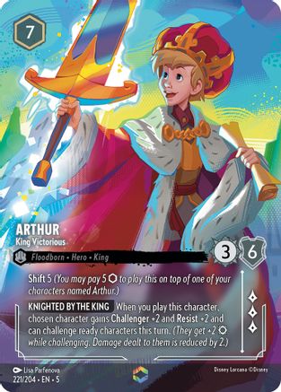 221 - Arthur - King Victorious - Shimmering Skies