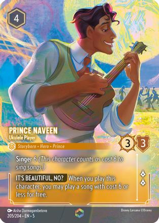 205 - Prince Naveen - Ukulele Player - Shimmering Skies