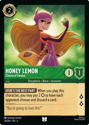 074 - Honey Lemon - Chemical Genius - Azurite Sea