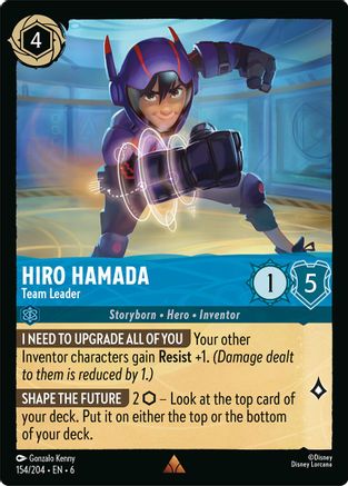 154 - Hiro Hamada - Team Leader- Azurite Sea