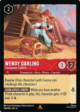 108 -  Wendy Darling - Courageous Captain - Azurite Sea