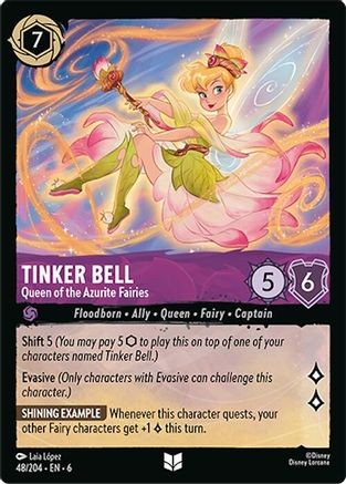 048 - Tinker Bell - Queen of the Azurite Fairies - Azurite Sea